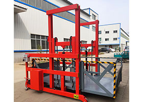 電動裝卸升降機小型液壓裝卸貨平臺貨車裝卸升降機移動式卸貨平臺